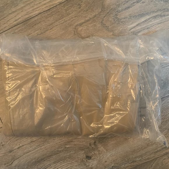 NWT LANDS' END YOUNG MEN'S KNEE BLEND PLAIN FRONT CHINO PANTS KHAKI 31 - Picture 5 of 5